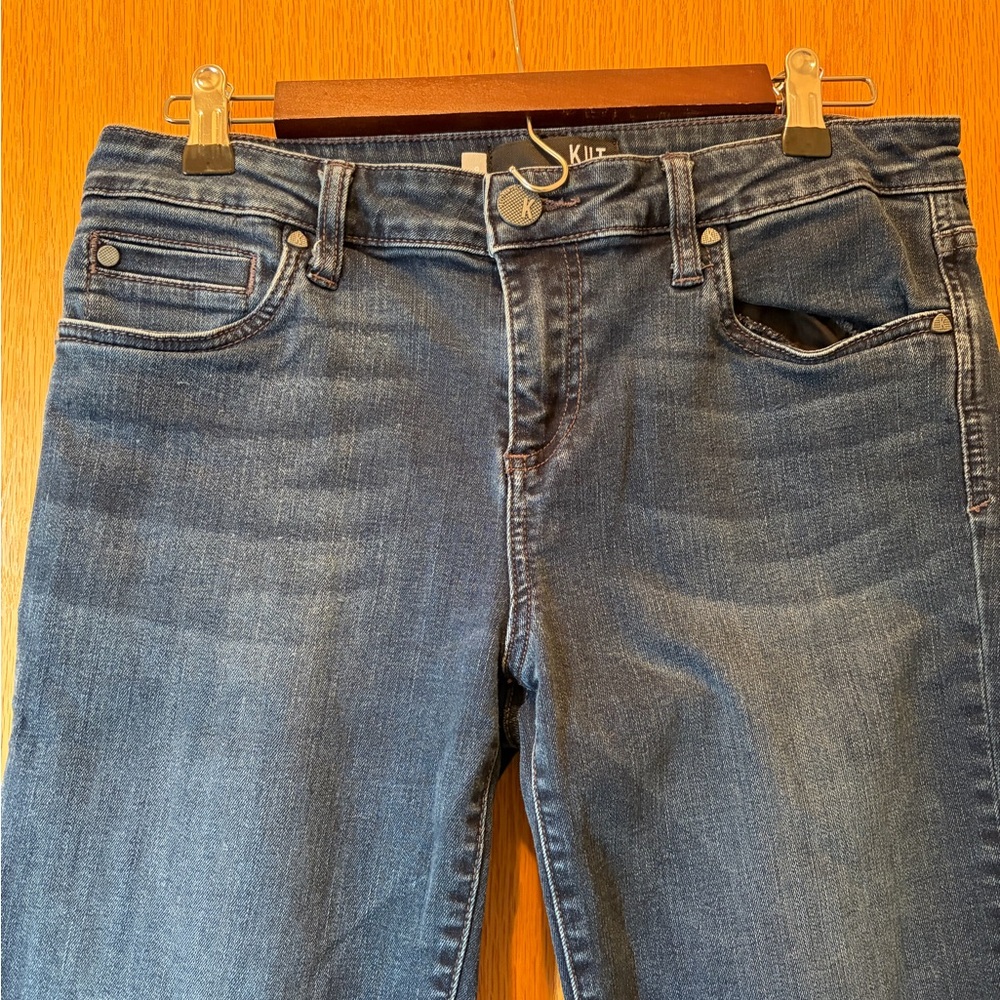 #532  Kut from the Kloth  Cute Women's Indigo Skinny Jeans - Picture 3 of 11